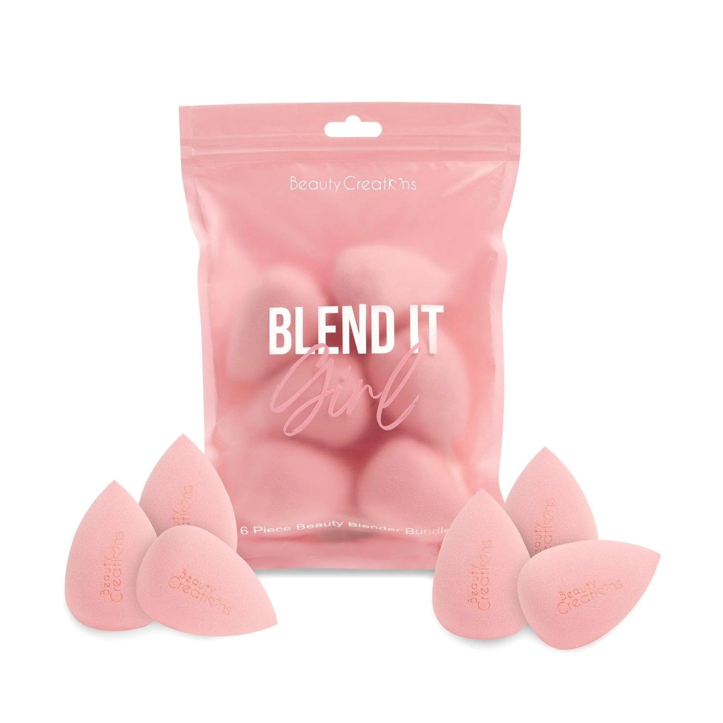 Blend It Girl 6 - Piece Makeup Sponge Bundle – Smooth, Flawless Application - Festievibes Cosmetics