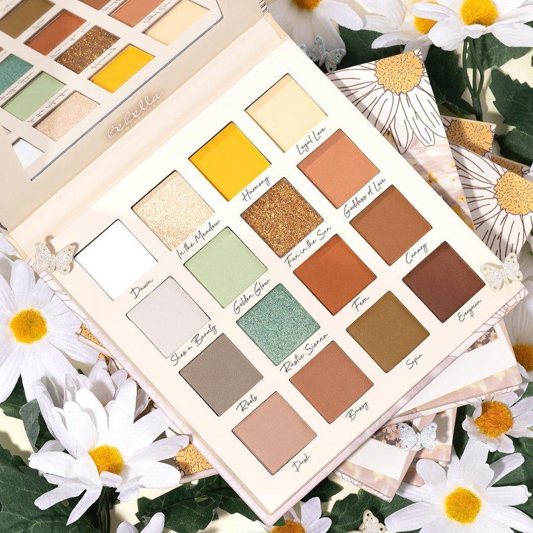Daisy Daze Eyeshadow Palette - Bebella - Festievibes Cosmetics