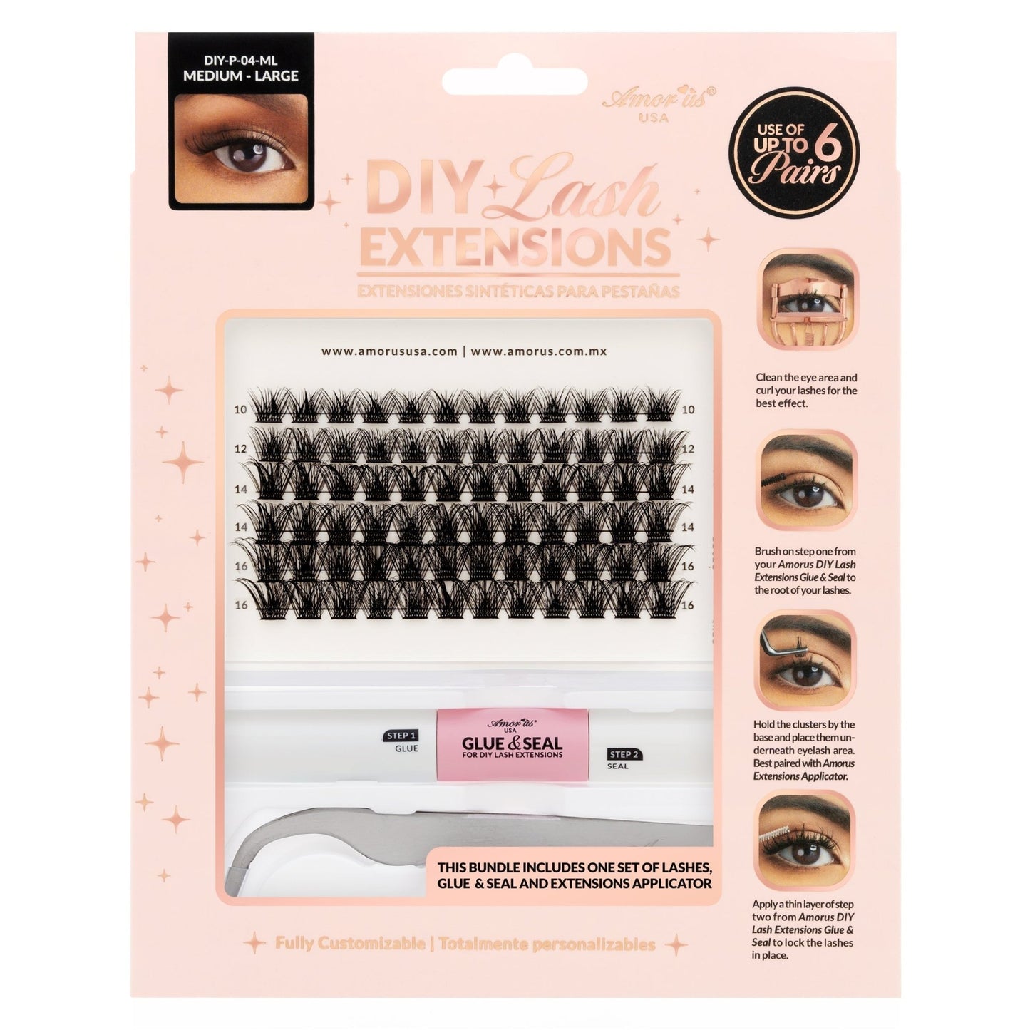 DIY Lash Extensions Set - Festievibes Cosmetics