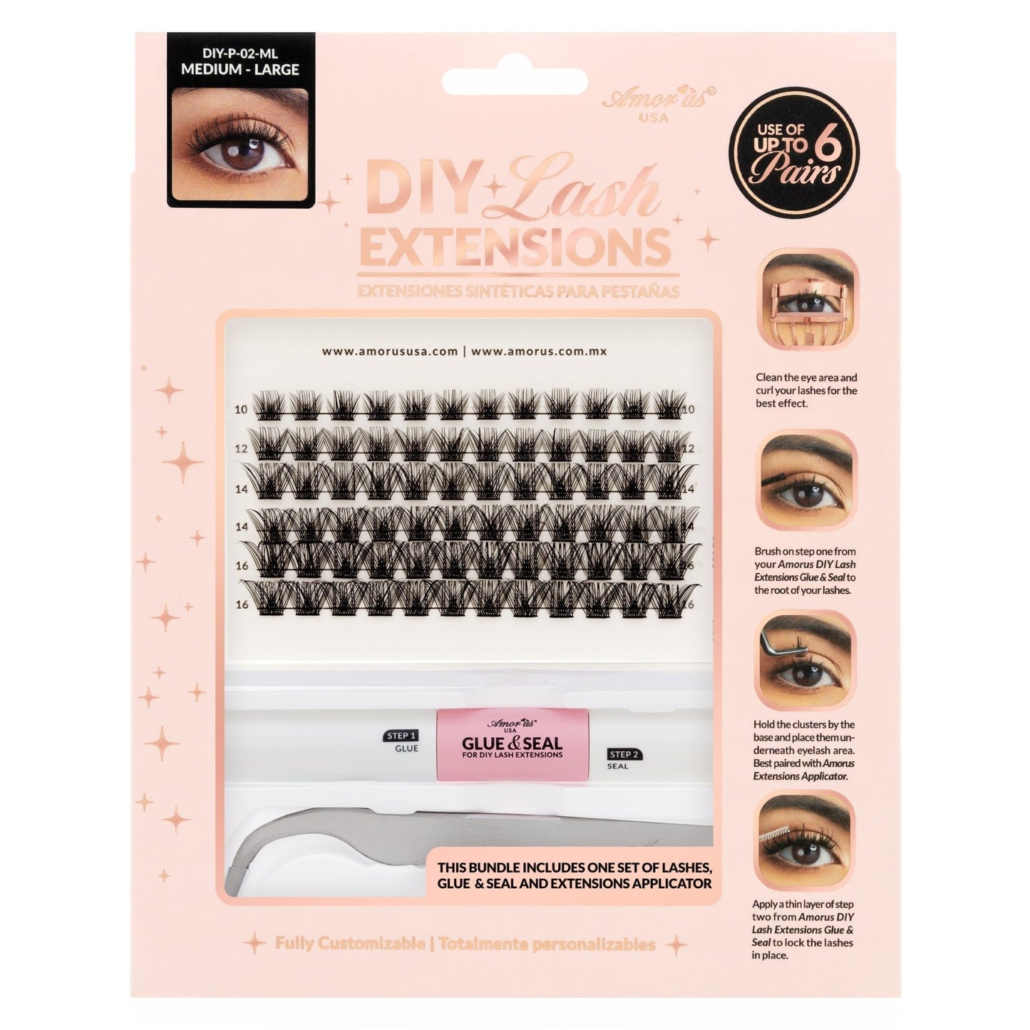 DIY Lash Extensions Set - Festievibes Cosmetics