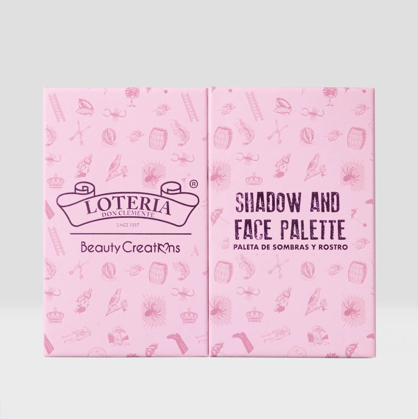 LOTERÍA DON CLEMENTE Shadow & Face Palette - Festievibes Cosmetics
