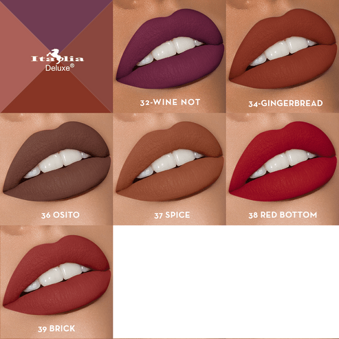 Mousse Matte Lipstick - Festievibes Cosmetics