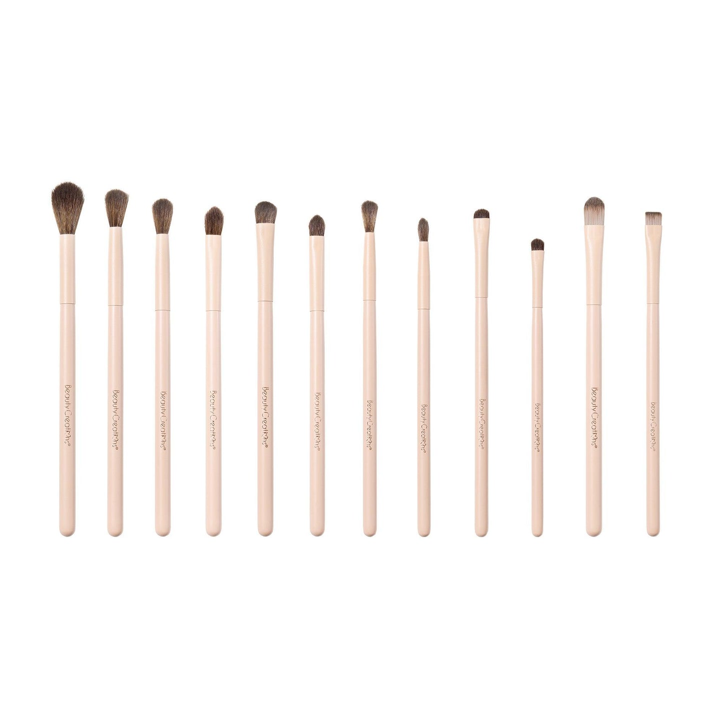 Nude X 12 Piece Brush Set - Festievibes Cosmetics