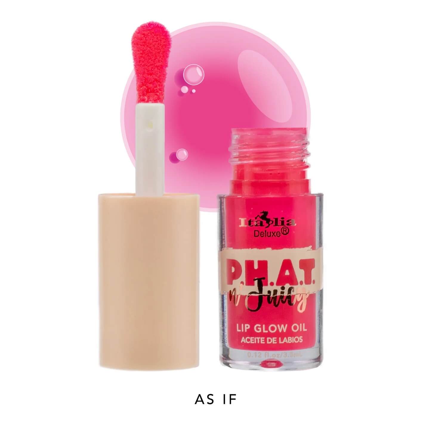 P.H.A.T n' Juicy - Lip Glow Oil - Festievibes Cosmetics