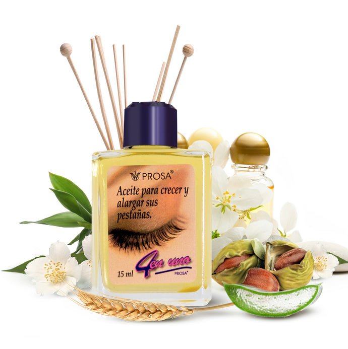Prosa 4 - in - 1 Eyelash Growth and Lengthening Oil - Festievibes Cosmetics