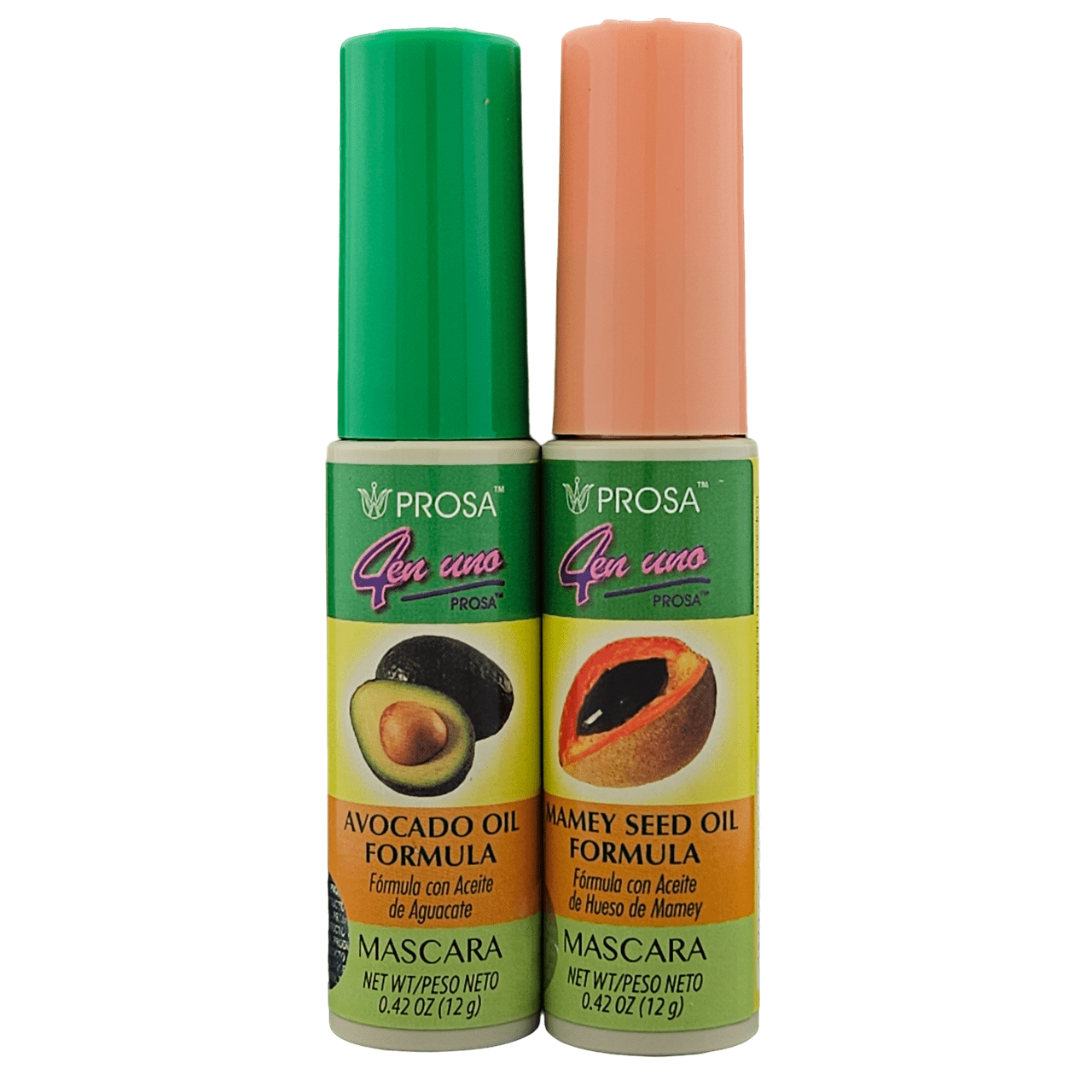 Prosa - 4 - in - 1 Mascara with Avocado or Mamey Extract - Festievibes Cosmetics