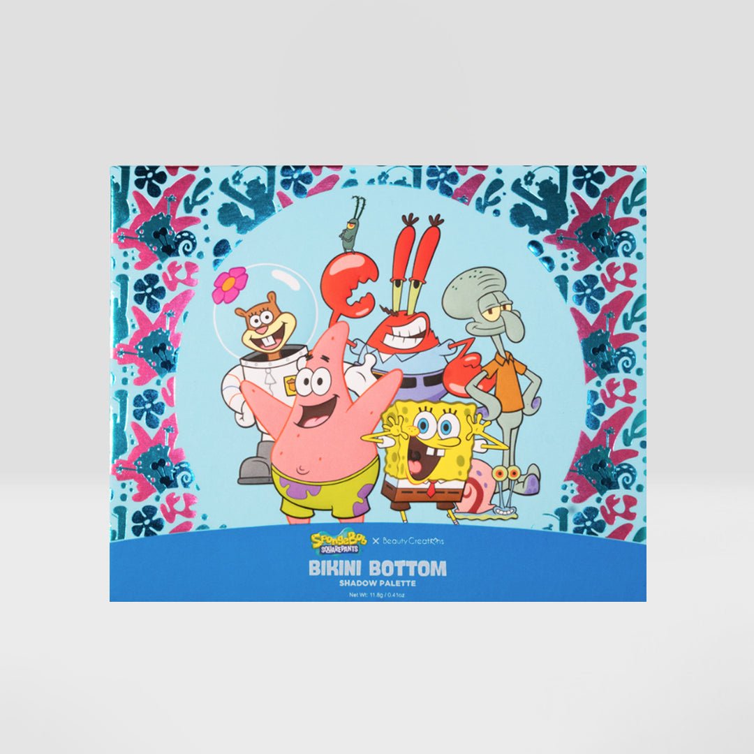 SpongeBob "Bikini Bottom" Eyeshadow Palette - Festievibes Cosmetics