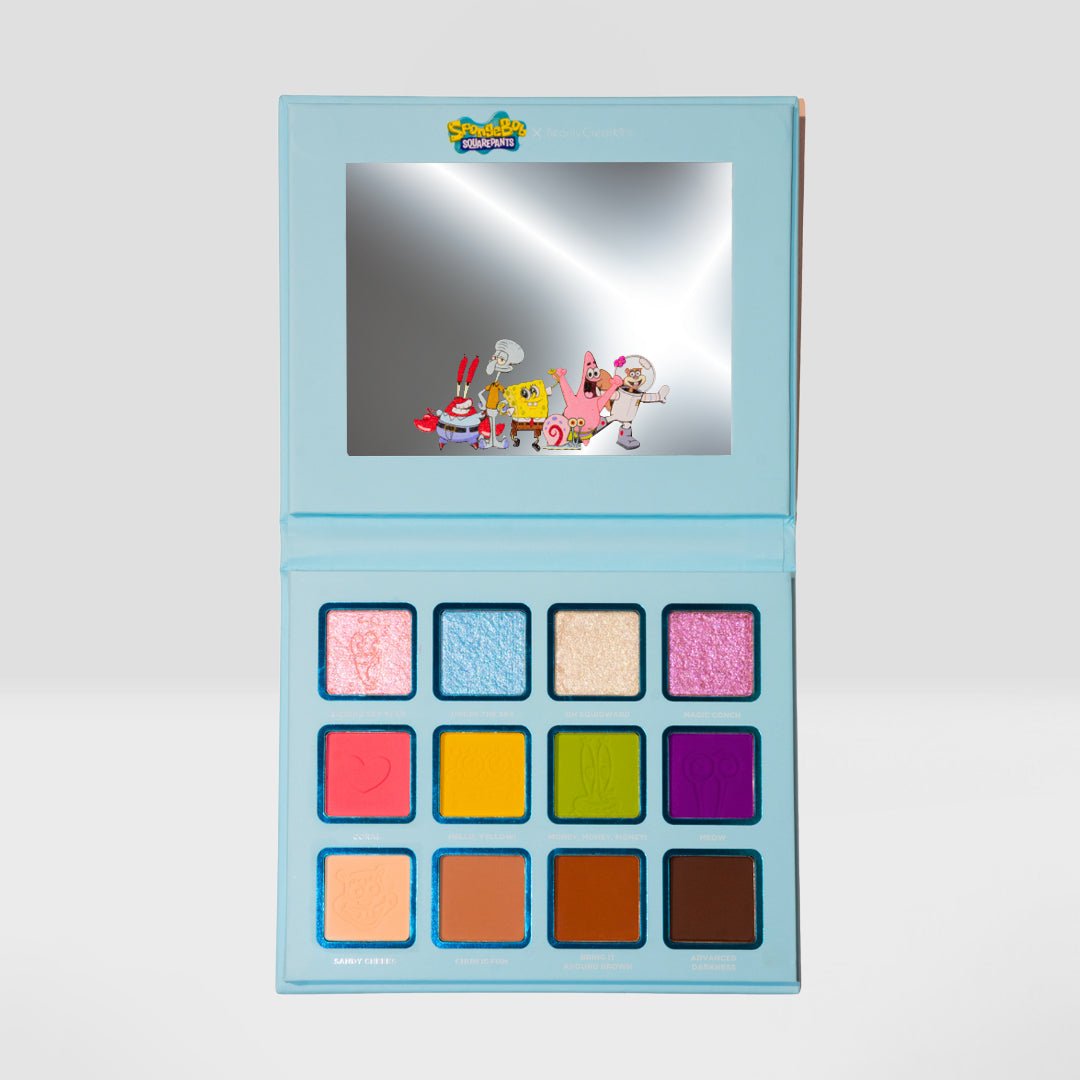 SpongeBob "Bikini Bottom" Eyeshadow Palette - Festievibes Cosmetics
