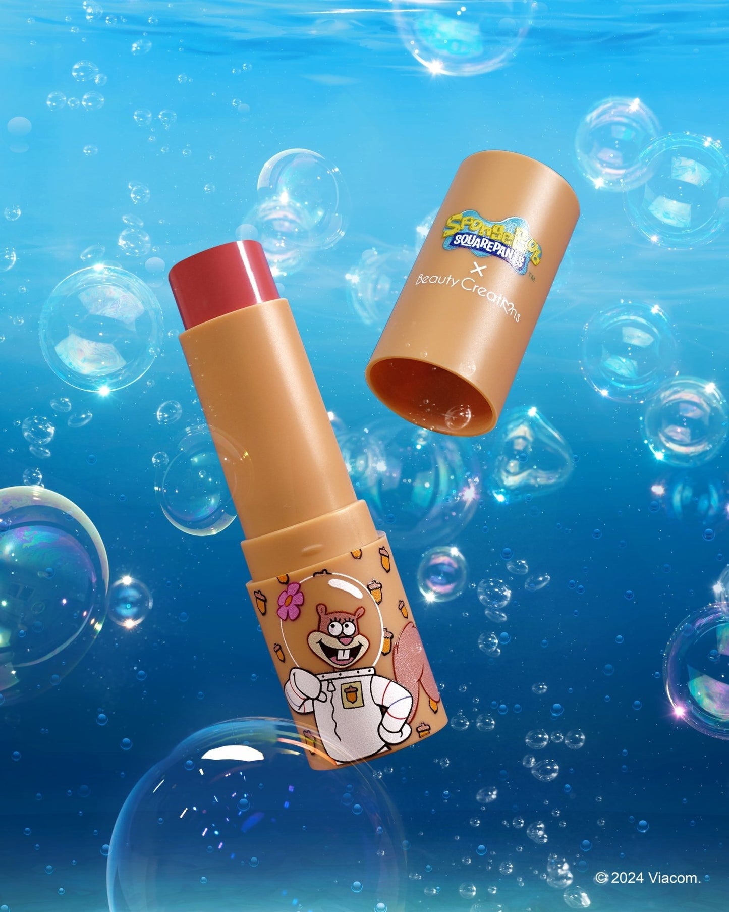 SpongeBob SquarePants Cream Blush Stick - Festievibes Cosmetics