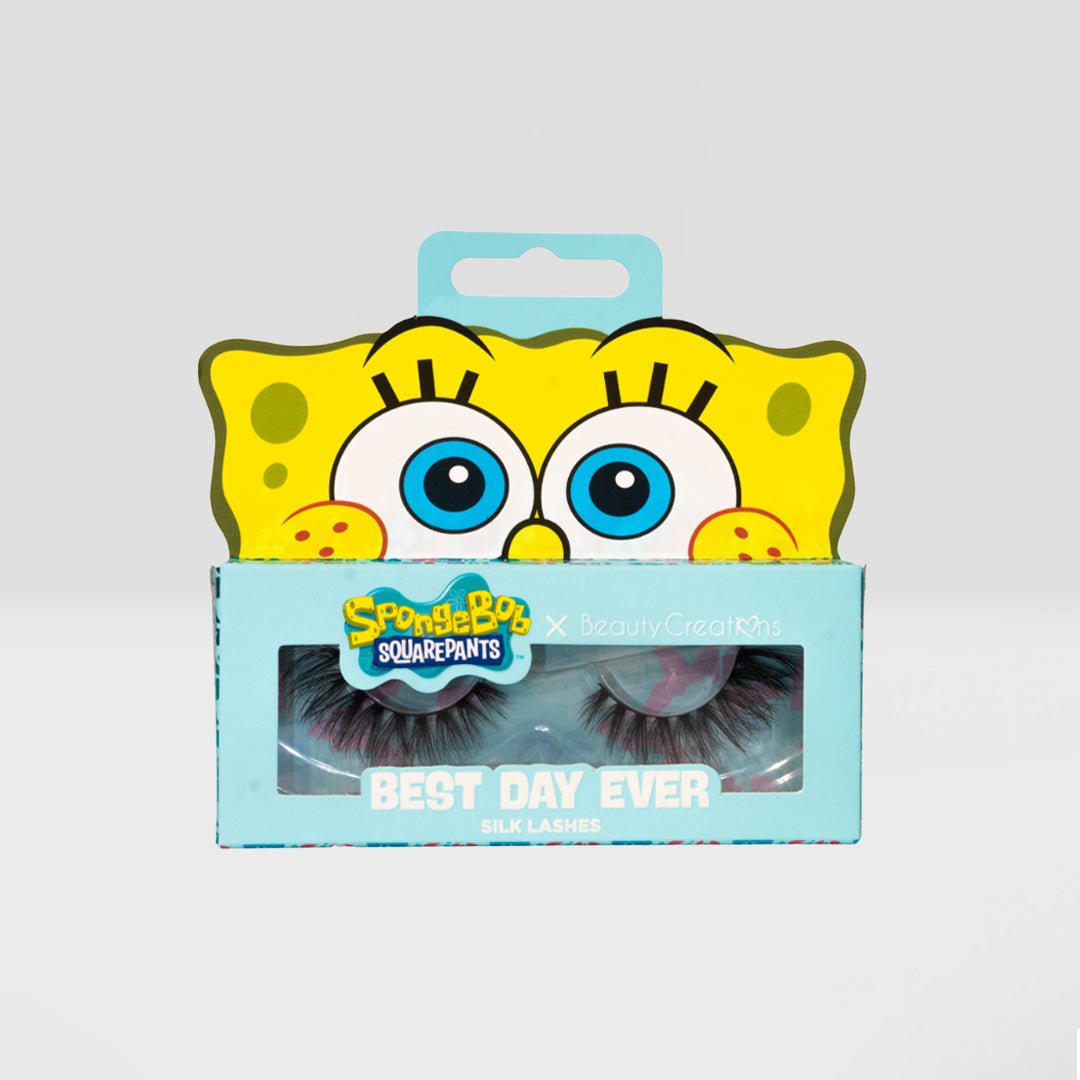 SpongeBob SquarePants Silk False Lashes - Festievibes Cosmetics