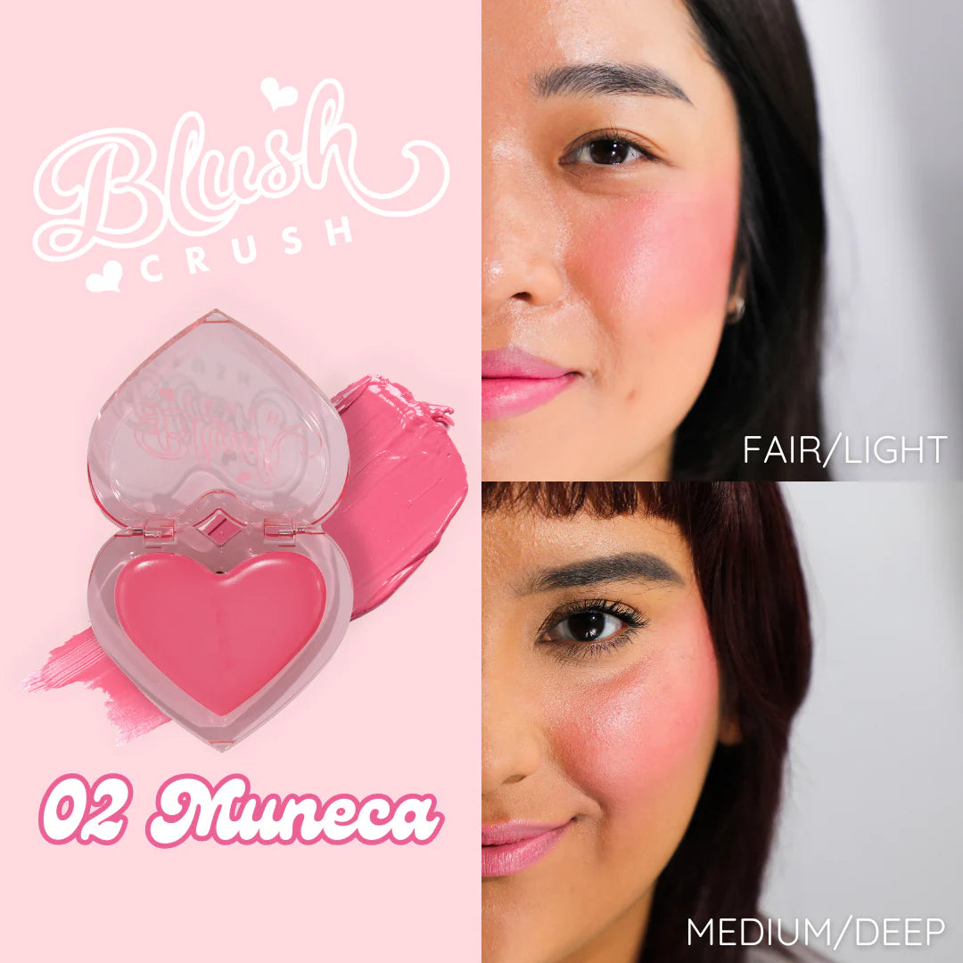 Blush Crush Lip & Cheek Balm – Dewy, Hydrating 2-in-1 Color Stick