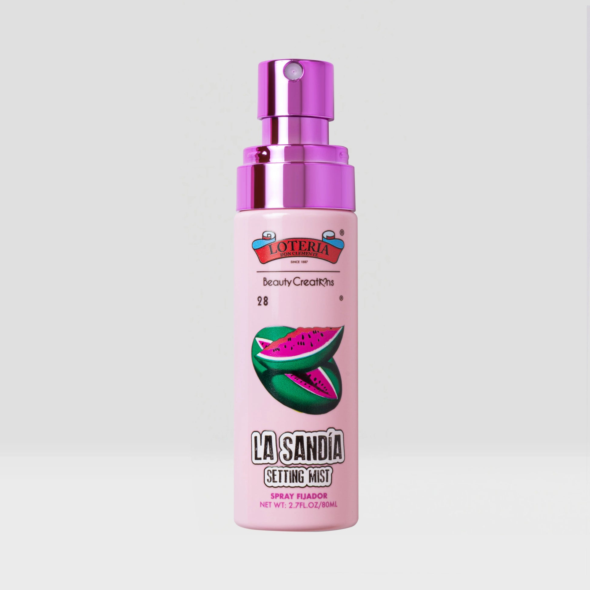 Beauty Creations LOTERÍA DON CLEMENTE "LA SANDIA" SETTING MIST - Festievibes Cosmetics