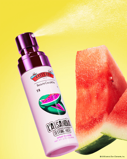 Beauty Creations LOTERÍA DON CLEMENTE "LA SANDIA" SETTING MIST - Festievibes Cosmetics