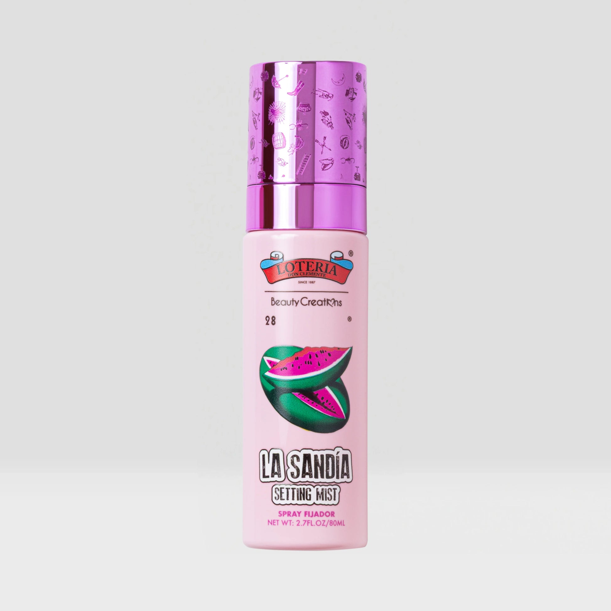 Beauty Creations LOTERÍA DON CLEMENTE "LA SANDIA" SETTING MIST - Festievibes Cosmetics