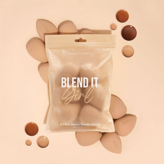 Blend It Girl 6 - Piece Makeup Sponge Bundle – Smooth, Flawless Application - Festievibes Cosmetics