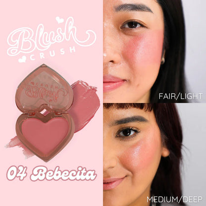 Blush Crush Lip & Cheek Balm – Dewy, Hydrating 2 - in - 1 Color Stick - Festievibes Cosmetics