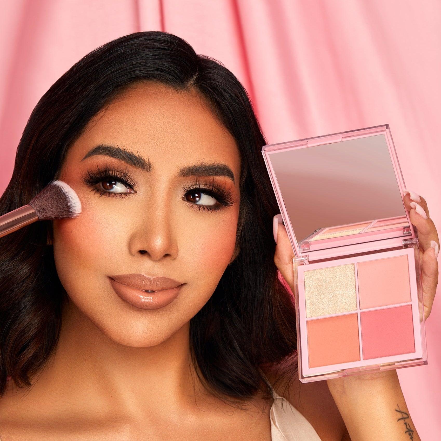Blush Quad Palette - Festievibes Cosmetics