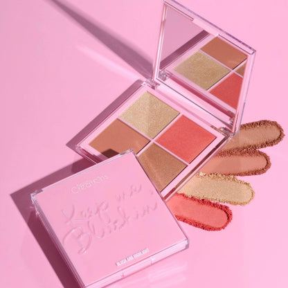 Blush Quad Palette - Festievibes Cosmetics