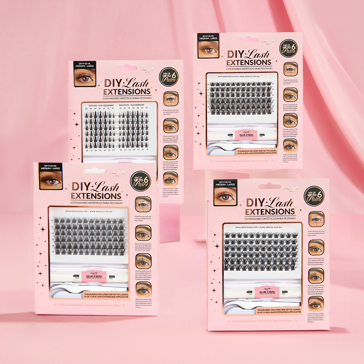 DIY Lash Extensions Set - Festievibes Cosmetics