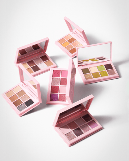 Duet Mini Eyeshadow Palettes - Festievibes Cosmetics