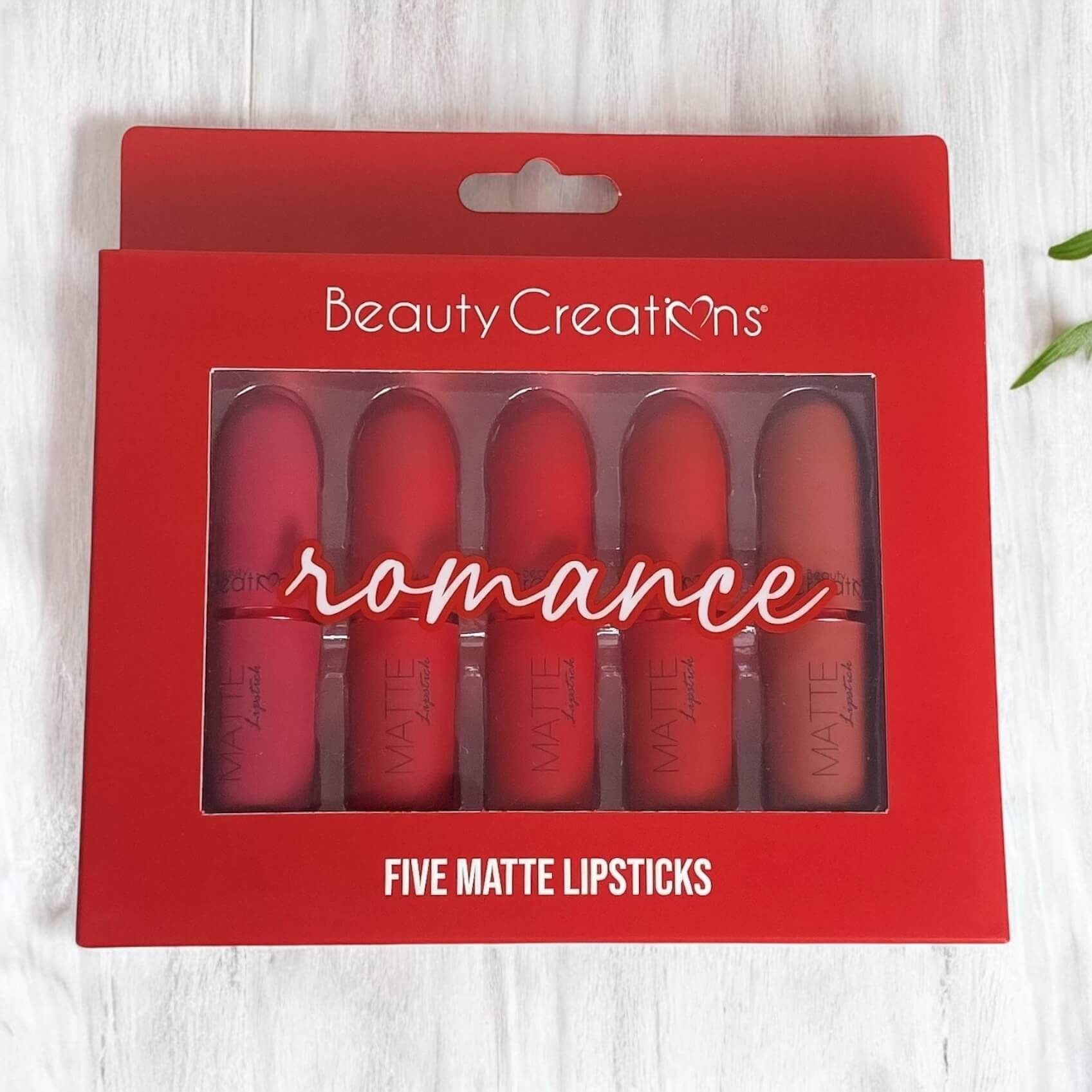 Five Piece Matte Lipstick Set - Festievibes Cosmetics