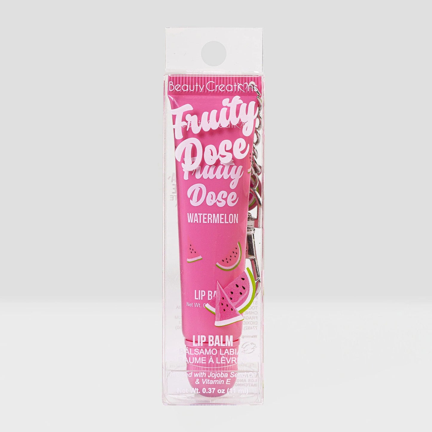 Fruity Dose Lip Balm KeyChain - Festievibes Cosmetics