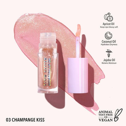 Glow Getter Lip Oil - Festievibes Cosmetics