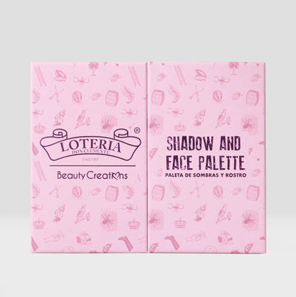 LOTERÍA DON CLEMENTE Shadow & Face Palette - Festievibes Cosmetics