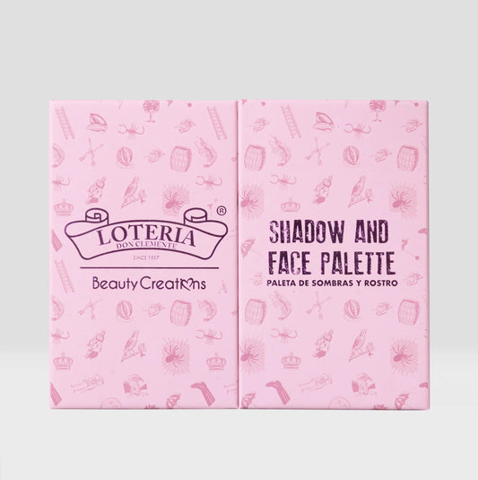 LOTERÍA DON CLEMENTE Shadow & Face Palette - Festievibes Cosmetics
