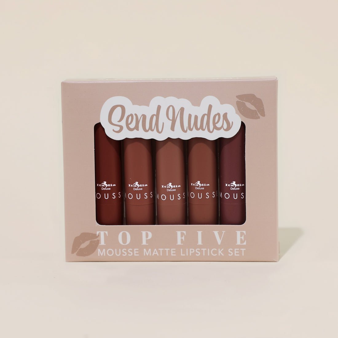 Mousse Matte Lipstick - Top Five Sets - Festievibes Cosmetics