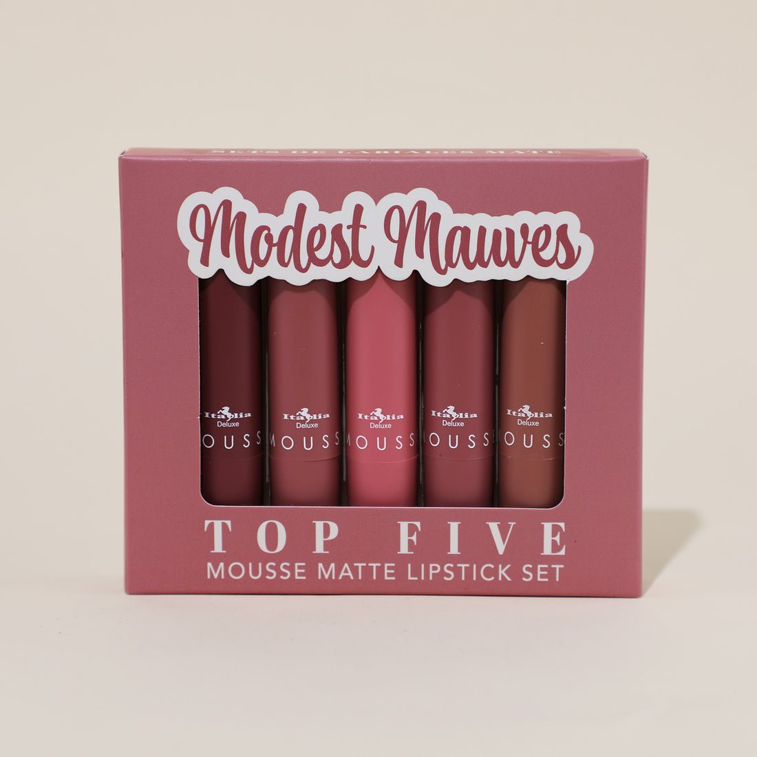 Mousse Matte Lipstick - Top Five Sets - Festievibes Cosmetics