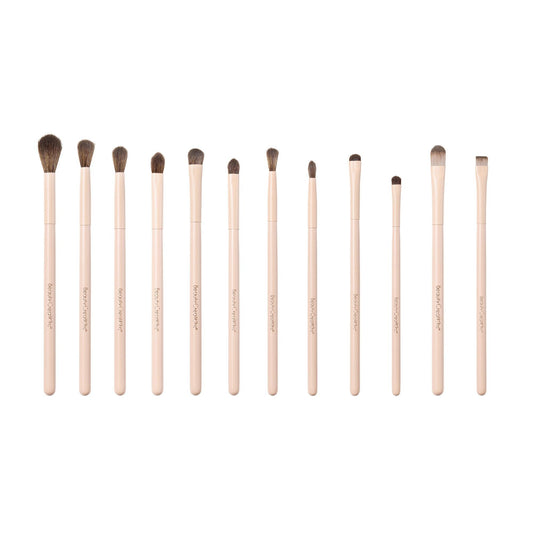 Nude X 12 Piece Brush Set - Festievibes Cosmetics