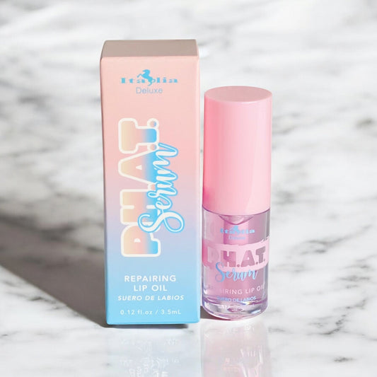 P.H.A.T. Lip Serum – Hydrating Repair Gloss with Hyaluronic Acid & Vitamin E - Festievibes Cosmetics