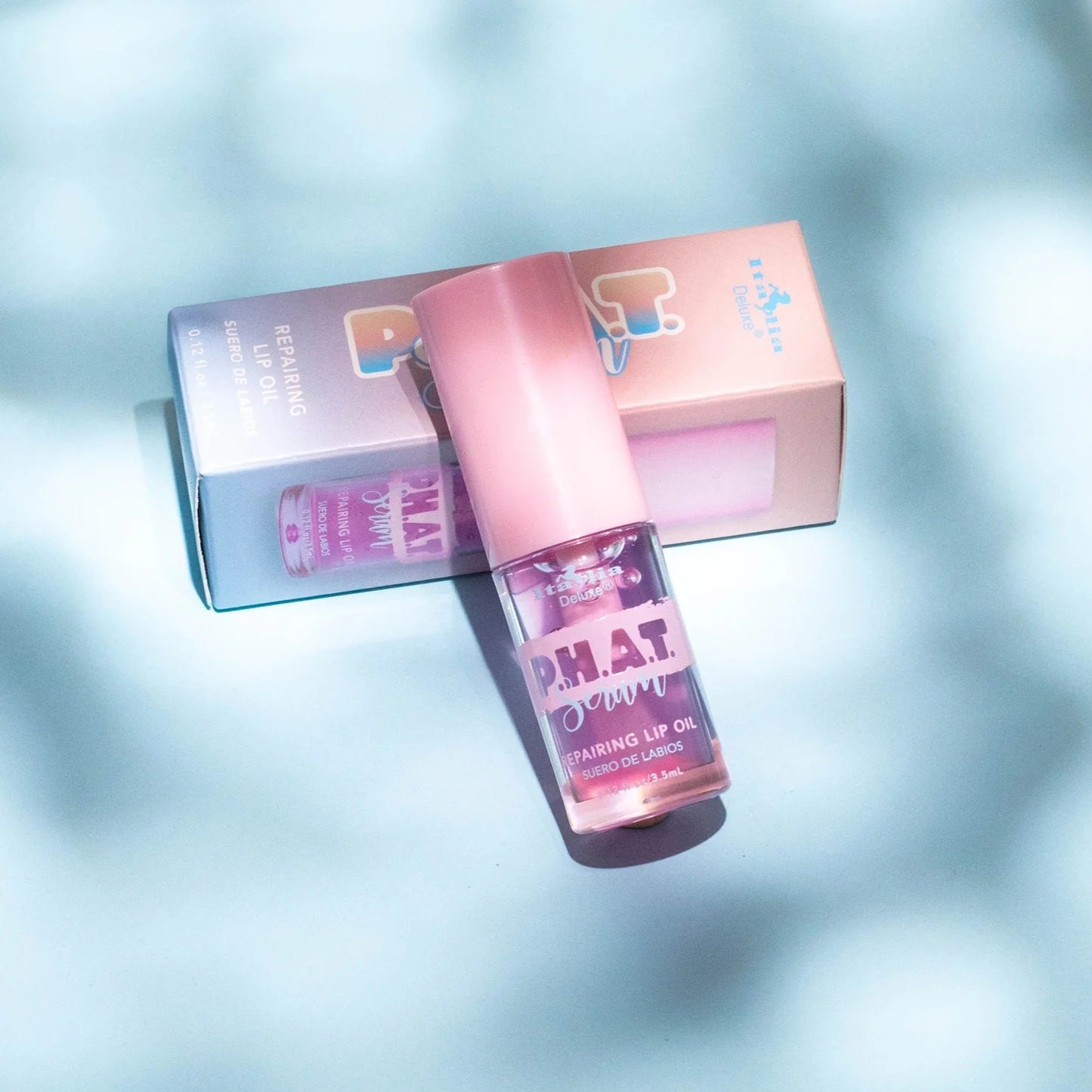 P.H.A.T. Lip Serum – Hydrating Repair Gloss with Hyaluronic Acid & Vitamin E - Festievibes Cosmetics