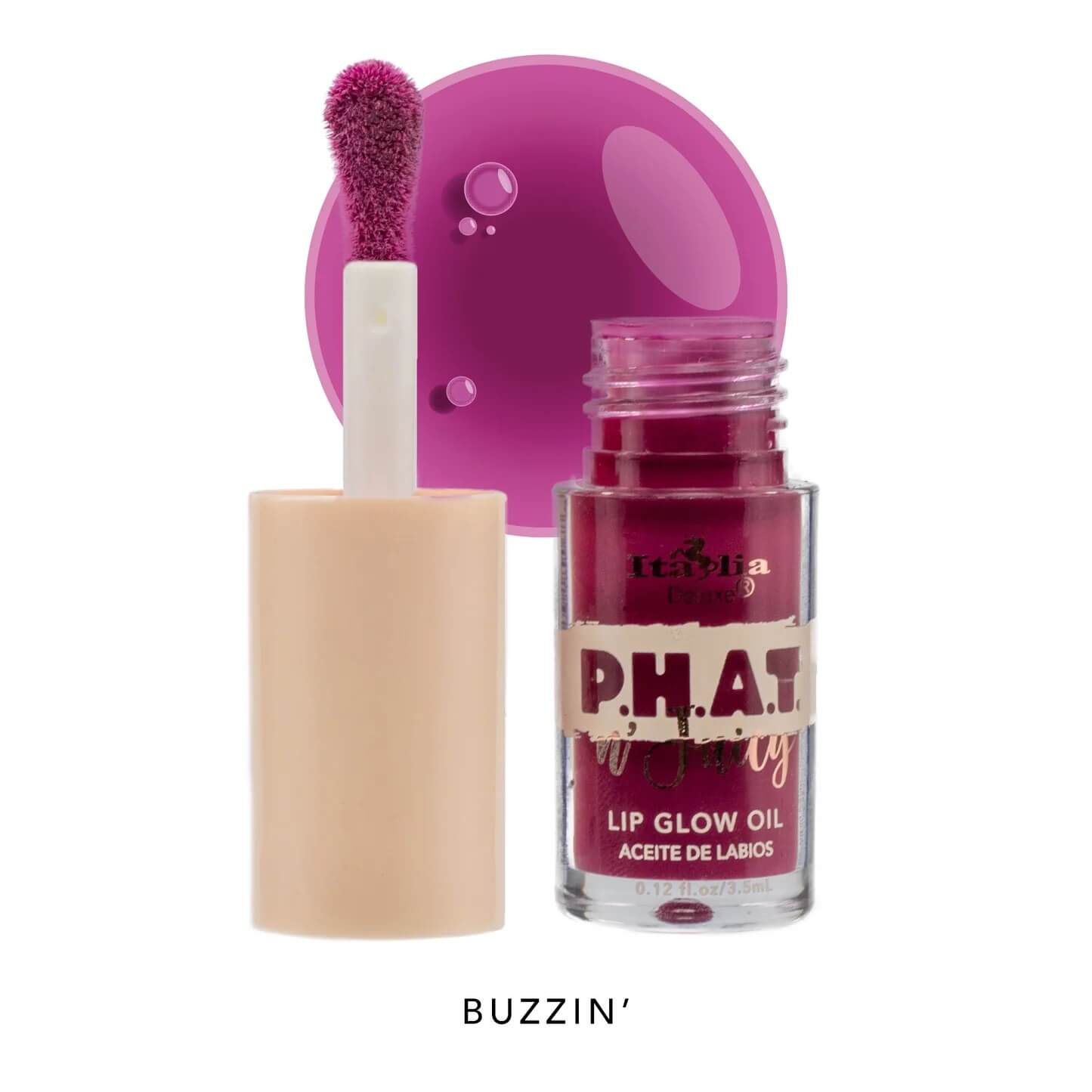 P.H.A.T n' Juicy - Lip Glow Oil - Festievibes Cosmetics