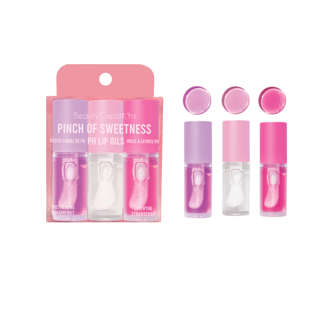 Pinch of Sweetness PH Lip Oils Trio - Festievibes Cosmetics