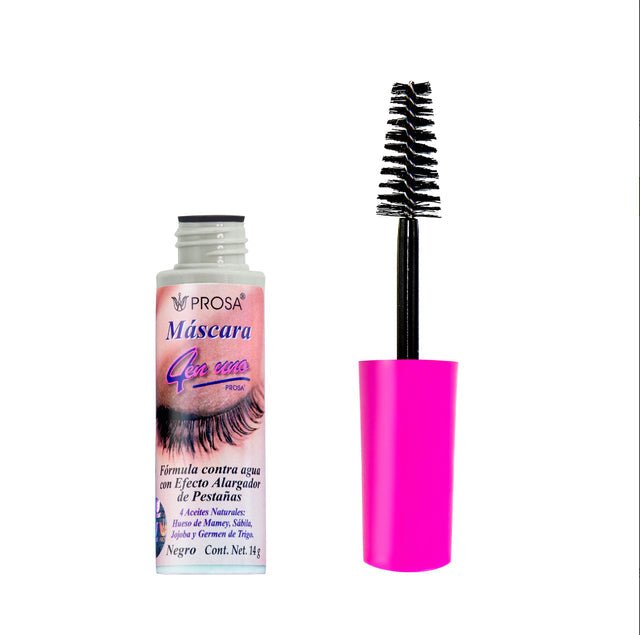 Prosa - Crystal Protein Gel Mascara, Classic 4 IN 1 - Festievibes Cosmetics