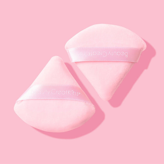 Puff Puff Powderpuff Set (2 Pieces) - Festievibes Cosmetics