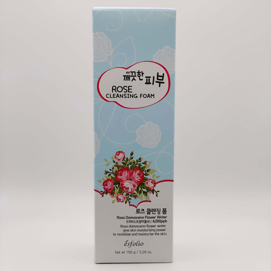 Rose Cleansing Foam - Festievibes Cosmetics