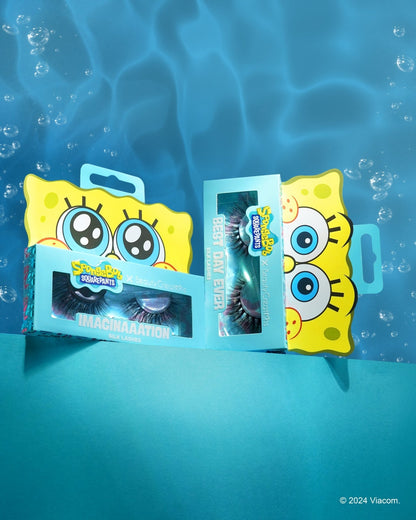 SpongeBob SquarePants Silk False Lashes - Festievibes Cosmetics