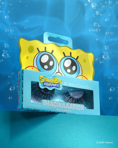 SpongeBob SquarePants Silk False Lashes - Festievibes Cosmetics