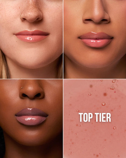 Tinted Luxe Lip oil - Festievibes Cosmetics