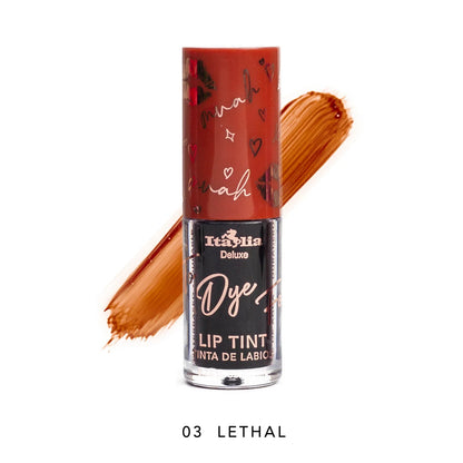 To Dye For Lip Tint – Long - Lasting Waterproof Lip Stain with Bold Color - Festievibes Cosmetics