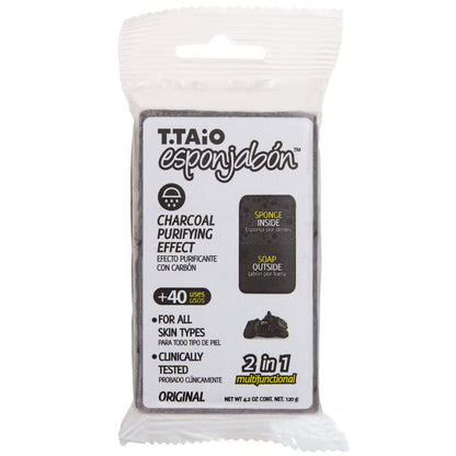 T.taio Esponjabon 2 - in - 1 Soap Infused Sponge - Festievibes Cosmetics